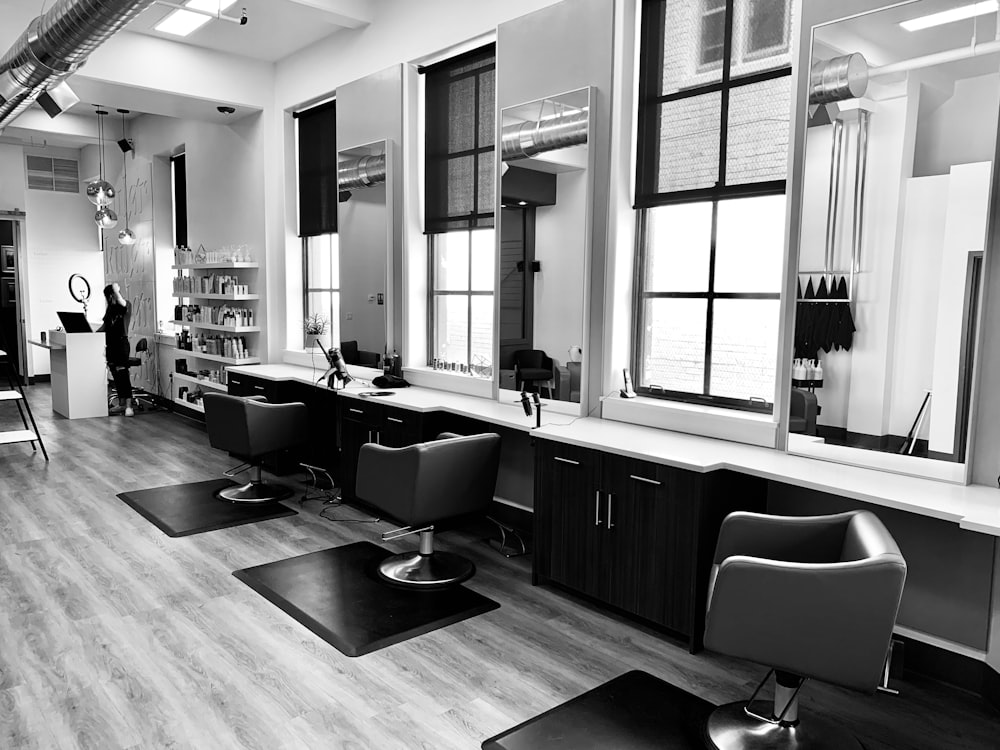 Hair salon website design project